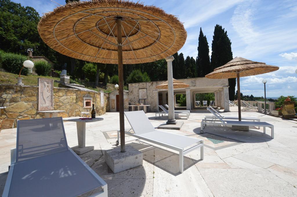 Villa Le Querciolaie Monteverdi Marittimo Eksteriør bilde
