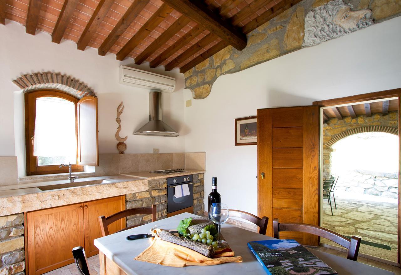 Villa Le Querciolaie Monteverdi Marittimo Eksteriør bilde