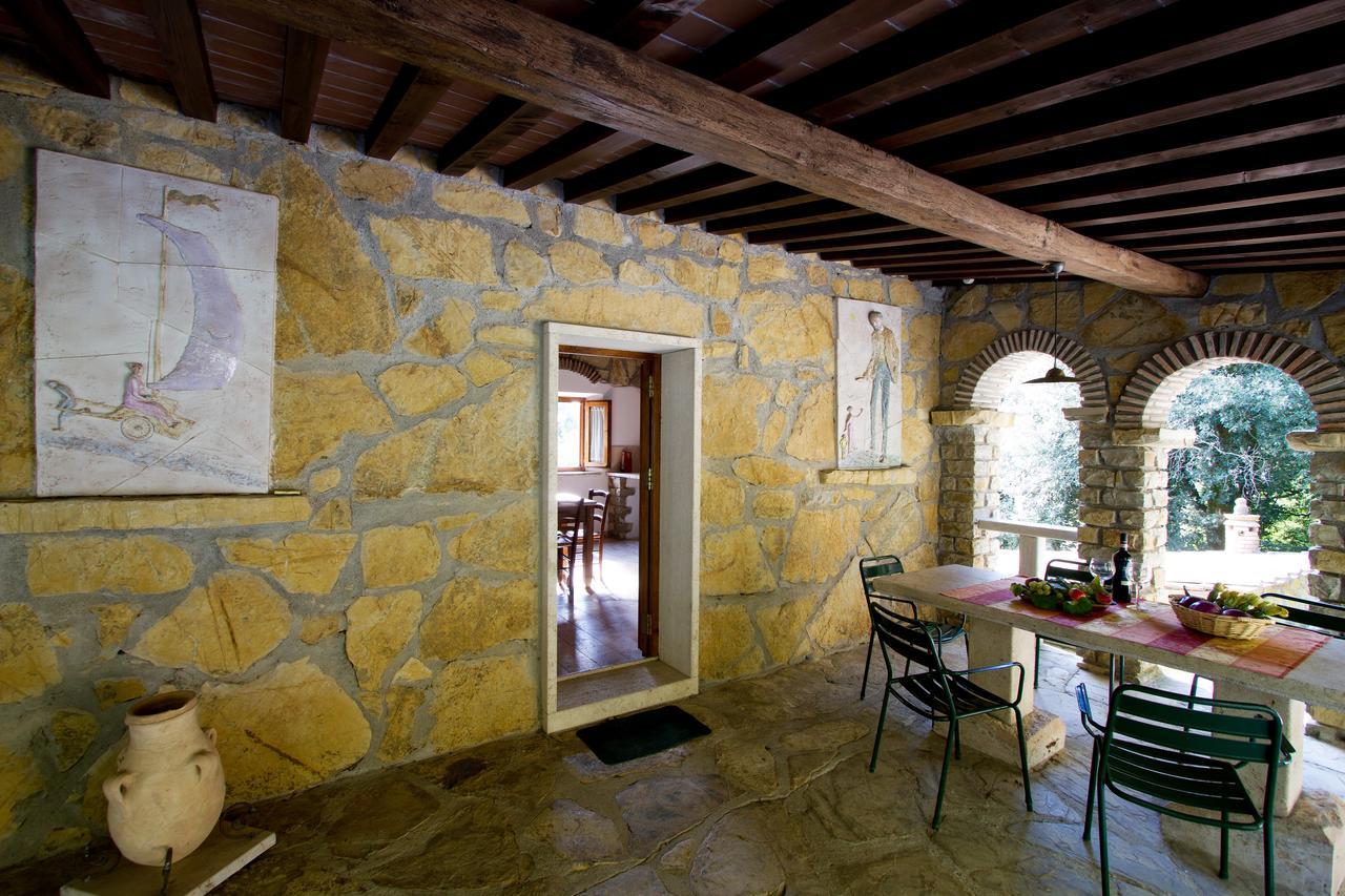 Villa Le Querciolaie Monteverdi Marittimo Eksteriør bilde