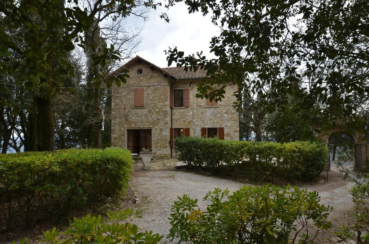 Villa Le Querciolaie Monteverdi Marittimo Eksteriør bilde