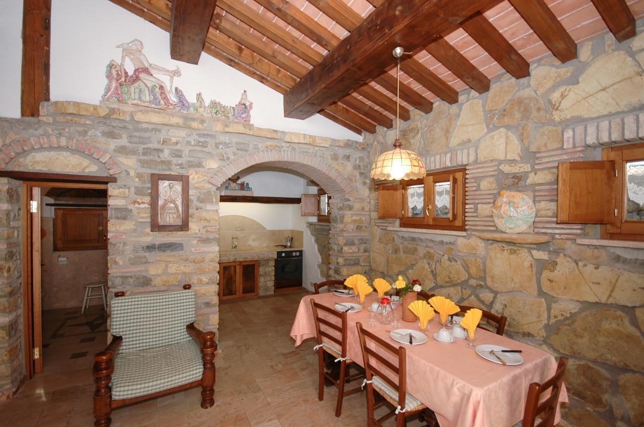 Villa Le Querciolaie Monteverdi Marittimo Eksteriør bilde